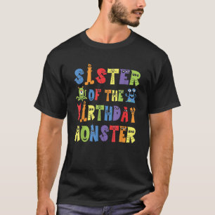 シスター・オブ・ザ・誕生日・モンスターエイリアンキッドBデイ・パー Tシャツ