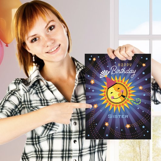 シスター・カワイイ・バースデー サンキューカード