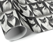 シスター・キャット・セリーエレガントネ ラッピングペーパー (ロールコーナー)