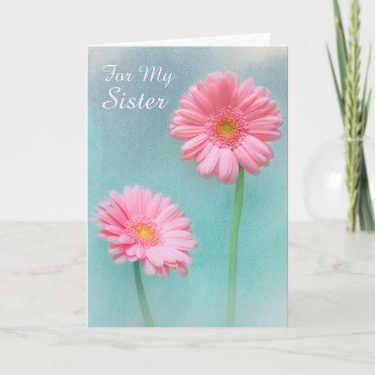 シスター・ケモ、深刻な病気、フローラ カード (正面)