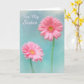 シスター・ケモ、深刻な病気、フローラ カード (黄色い花)