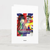 シスター・ゴシック・クリスマスカード、H.I.P.トナカイ シーズンカード (裏面)