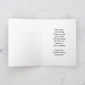 シスター・ゴシック・クリスマスカード、H.I.P.トナカイ シーズンカード (内部)