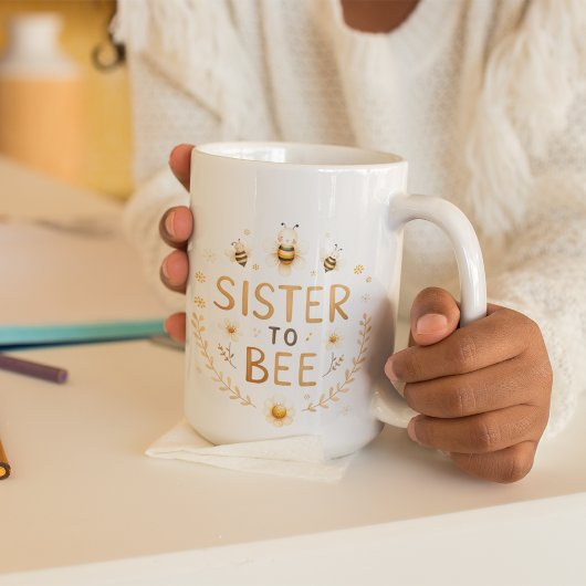 シスター・トゥ・ビー – かわいいビー コーヒーマグカップ