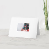 シスター&ハーファミリークリスマスツリーボーブル シーズンカード (裏面)