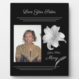 シスター フォトプラーク