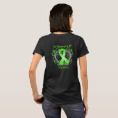 シスター – メモリー内リンパ腫ハート Tシャツ (裏面フル)
