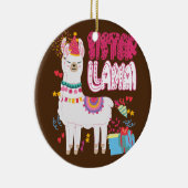 シスター・ラマ・シスター・オブ・ザ・誕生日・ボーイ・ガール セラミックオーナメント (右)