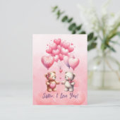 シスター、私はあなたを愛するバレンタイン シーズンカード (スタンド正面)