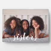 シスター |重ね合わせ写真 フォトプラーク (正面)