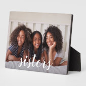 シスター |重ね合わせ写真 フォトプラーク (側面)