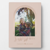 シスターBFFsエレガントアーチフレームフォトキープサケ フォトプラーク (正面)