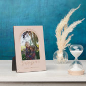 シスターBFFsエレガントアーチフレームフォトキープサケ フォトプラーク (側面)