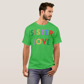 シスターLOVE女子 Tシャツ (正面フル)