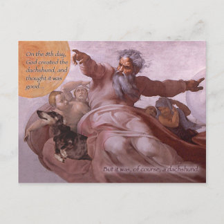 シスチンダックスント葉書 ポストカード