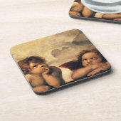 シスチンマドンナエンジェルズバイラファエルサンツィオ コースター (左側)