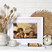 シスチンマドンナエンジェルズバイラファエルサンツィオ ポスター