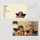 シスチンマドンナエンジェルズバイラファエルサンツィオ 名刺 (正面/裏面)