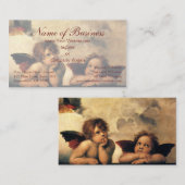 シスチンマドンナエンジェルズバイラファエルラファエロ 名刺 (正面/裏面)