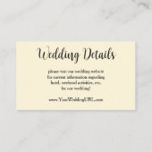 シスチンマドンナエンジェルズバイラファエル結婚ズ エンクロージャーカード (裏面)