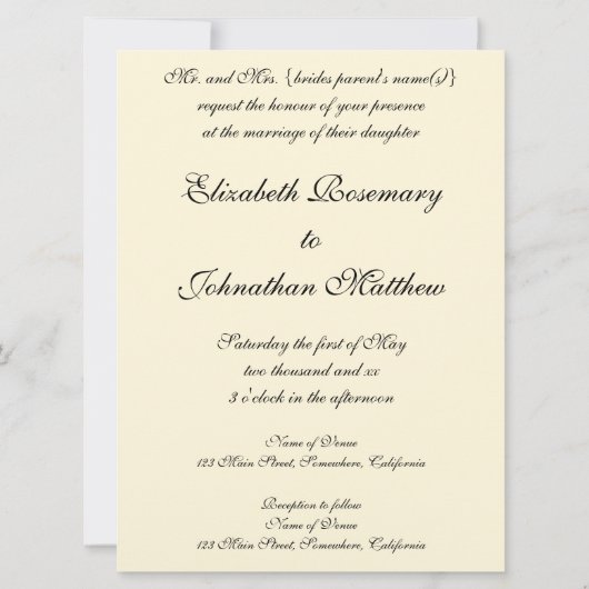 シスチンマドンナエンジェルズバイラファエル結婚ズ 招待状 (裏面)