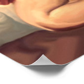 シスチンマドンナチェルーブラファエロサンツィオ ポスター (角)