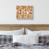 システィンチャペルシーバイミケランジェロ キャンバスプリント (インサイチュ (寝室))