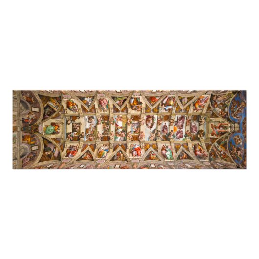 システィンチャペルシーバイミケランジェロ フォトプリント (正面)