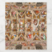 システィンチャペルシーバイミケランジェロ ワインラベル (シングルラベル)