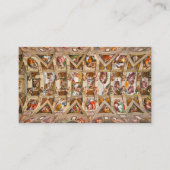 システィンチャペルシーバイミケランジェロ 名刺 (正面)