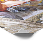 システィンチャペルシーリングエレミアバイミランゲオ ポスター (角)