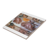 システィンチャペルシーリングサン&ムーンミケランジェロ タイル (側面)