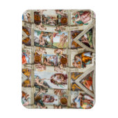 システィンチャペルミケランジェロヴァチカンローマ、イタリア マグネット (縦)