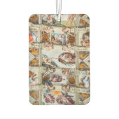 システィンチャペルミケランジェロ – バチカン，ローマ，イタリア カーエアーフレッシュナー (裏面)