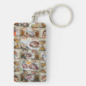 システィンチャペルミケランジェロ – バチカン,ローマ,イタリア キーホルダー (裏面)