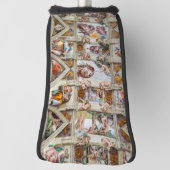 システィンチャペルミケランジェロ – バチカン，ローマ，イタリア ゴルフヘッドカバー (回転90)