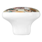 システィンチャペルミケランジェロ – バチカン，ローマ，イタリア セラミックノブ (側面)