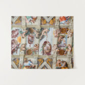 システィンチャペルミケランジェロ – バチカン，ローマ，イタリア タペストリー (正面(横))