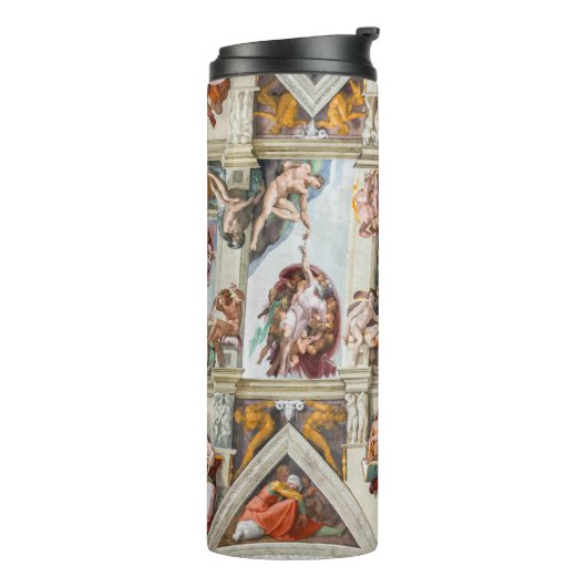 システィンチャペルミケランジェロ – バチカン，ローマ，イタリア タンブラー (回転左)