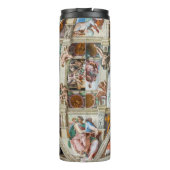 システィンチャペルミケランジェロ – バチカン，ローマ，イタリア タンブラー (裏面)