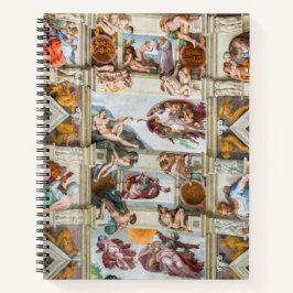 システィンチャペルミケランジェロ – バチカン，ローマ，イタリア ノートブック