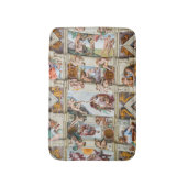 システィンチャペルミケランジェロ – バチカン，ローマ，イタリア バスマット (正面縦)