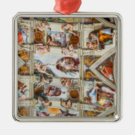 システィンチャペルミケランジェロ – バチカン，ローマ，イタリア メタルオーナメント