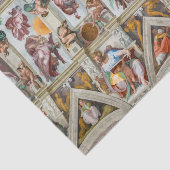 システィンチャペルミケランジェロ – バチカン，ローマ，イタリア 薄葉紙 (詳細)