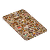 システィンチャペル天井バイミケランジェロブオナロッティ マグネット (右側)