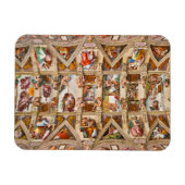 システィンチャペル天井バイミケランジェロブオナロッティ マグネット (横)