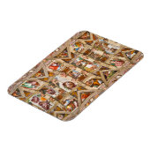 システィンチャペル天井バイミケランジェロブオナロッティ マグネット (左側)