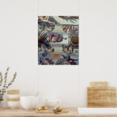 システィンチャペル天井2 ポスター (キッチン)