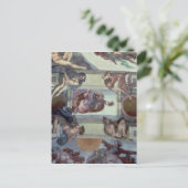 システィンチャペル天井2 ポストカード (スタンド正面)