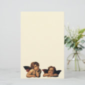 システィンマドンナ、エンジェルス詳細バイラファエルサンツィオ 便箋 (スタンド正面)